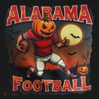 Alabama Football Halloween Pumpkin Player Spooky Alabama Women's Hoodie thumb 2