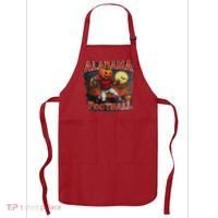 Alabama Football Halloween Pumpkin Player Spooky Alabama Apron thumb 0