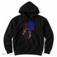 American Flag Horseback Riding Apparel Horse Hoodie thumb 0