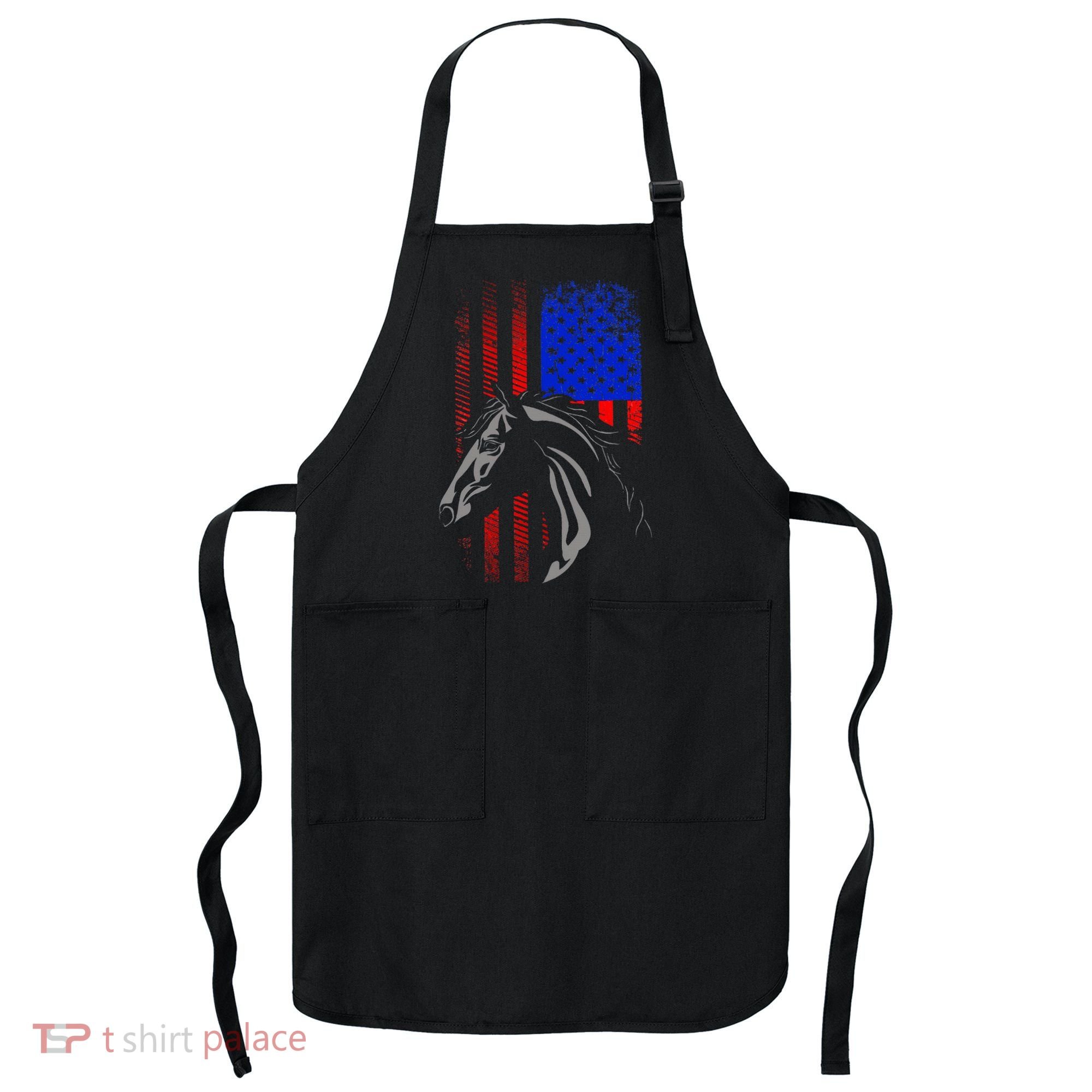 American Flag Horseback Riding Apparel Horse Apron