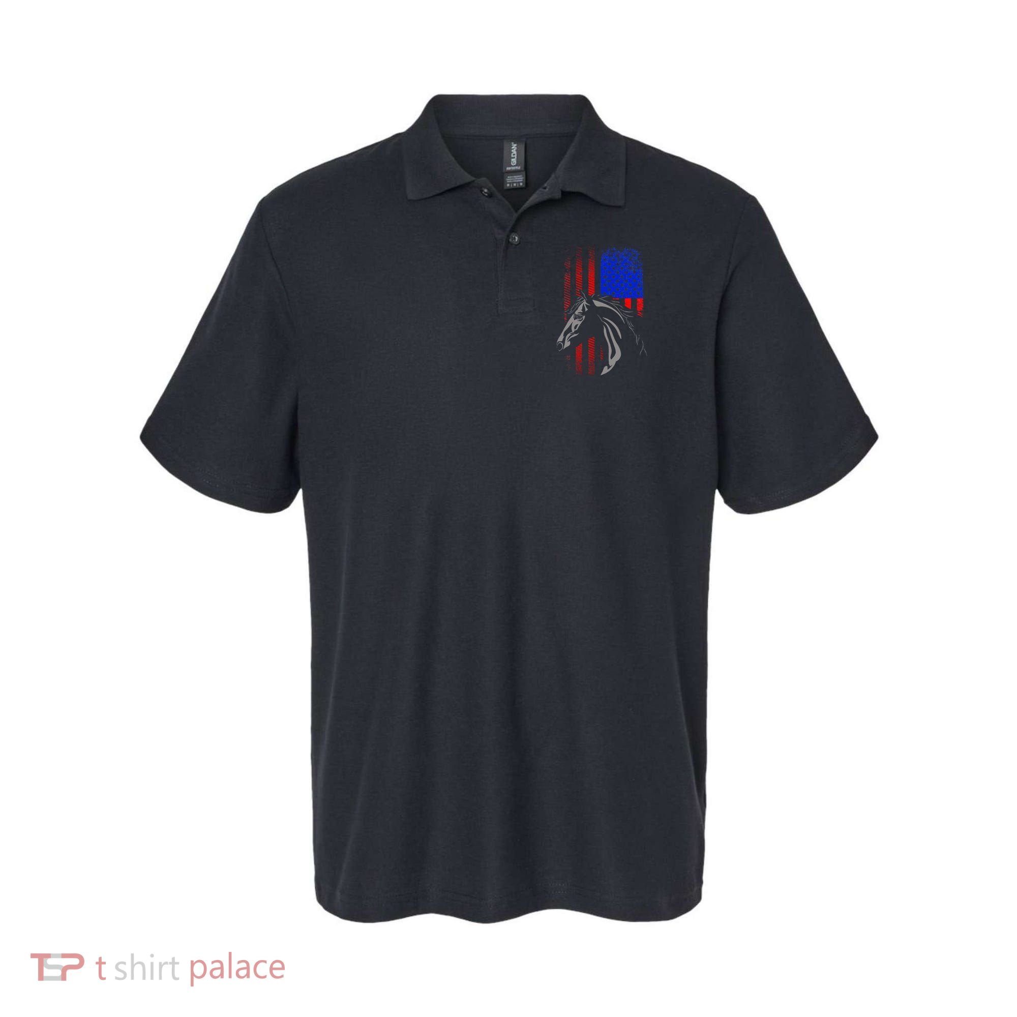 American Flag Horseback Riding Apparel Horse Polo