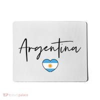Argentina Flag Heart Argentina Soccer Proud South America Mousepad thumb 0