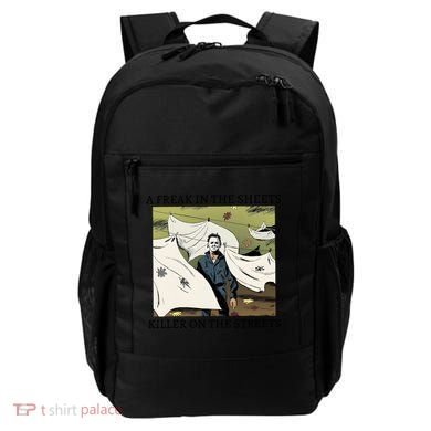A Freak In The Sheets Killer On The Streets Halloween Backpack
