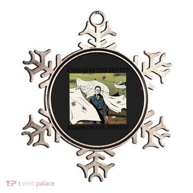 A Freak In The Sheets Killer On The Streets Halloween Ornament