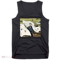 A Freak In The Sheets Killer On The Streets Halloween Tank Top thumb 0