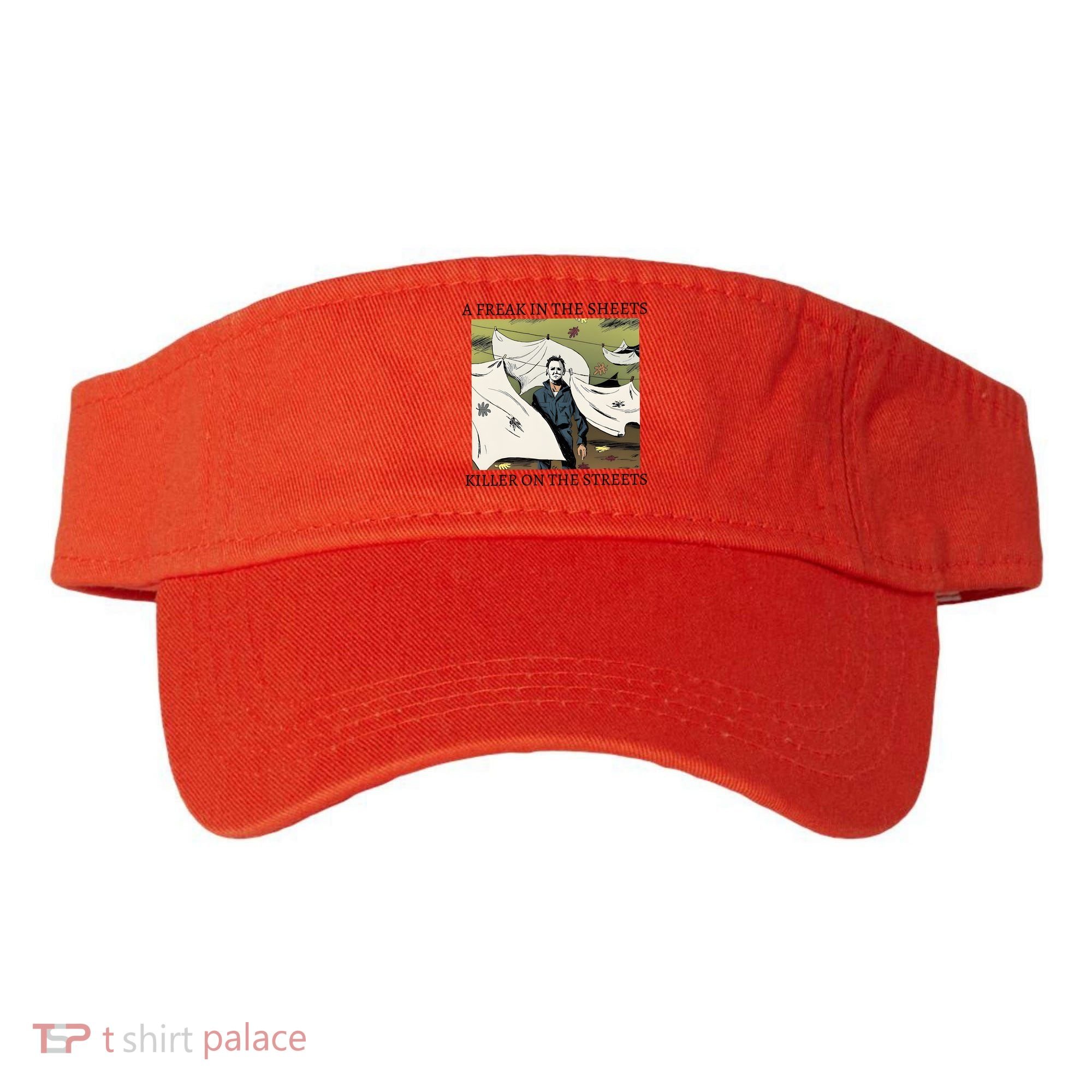 A Freak In The Sheets Killer On The Streets Halloween Visor