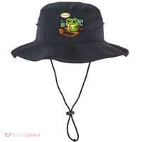 Anime Frog IT Geek Otaku Coding Desk Boba Lover Gift Bucket Hat thumb 0