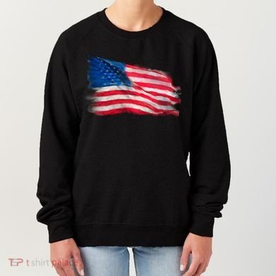 American Flag Independence Day Women's Sweatshirt