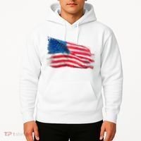 American Flag Independence Day Hoodie thumb 2