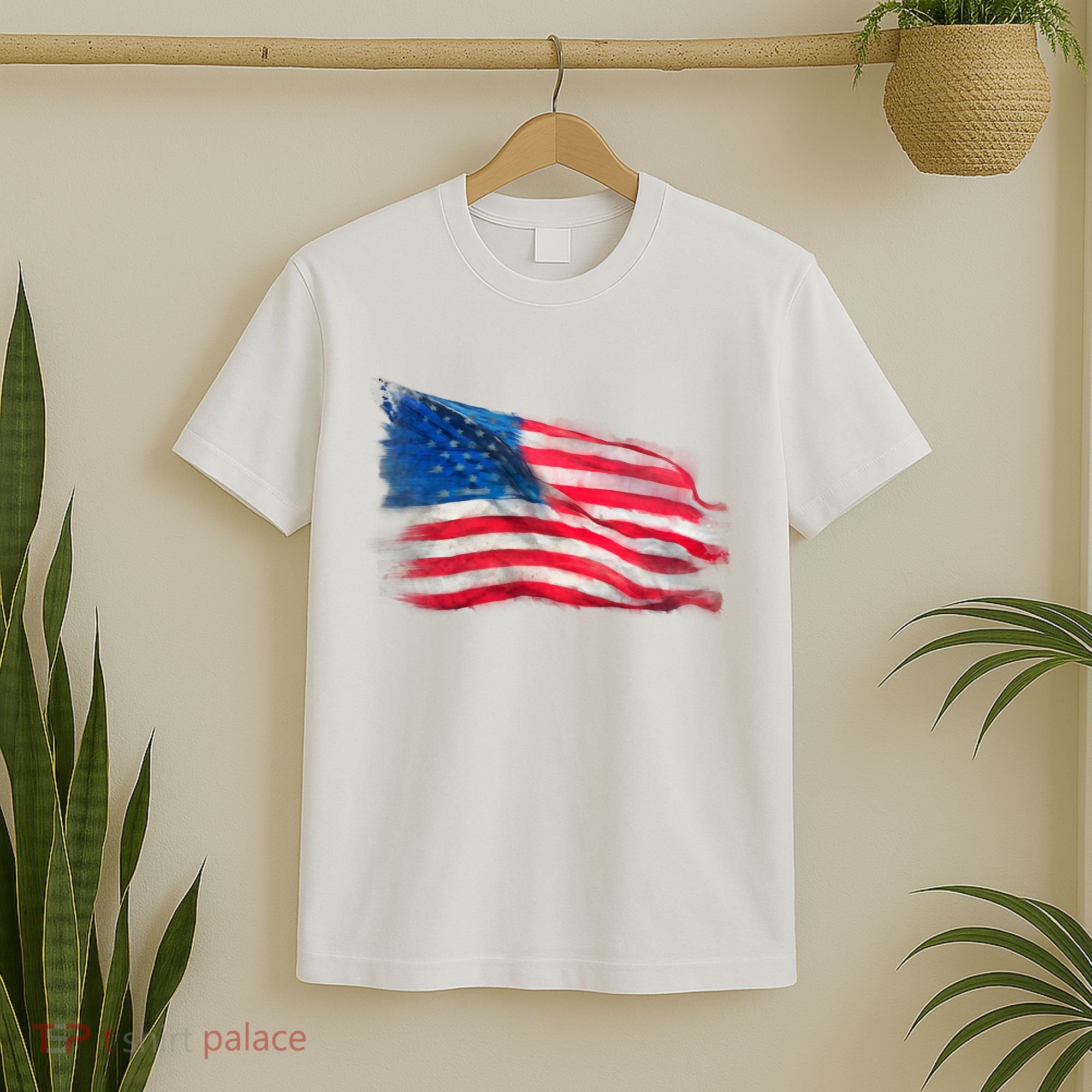 American Flag Independence Day T-Shirt