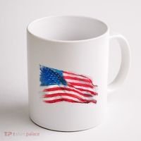 American Flag Independence Day Coffee Mug thumb 1