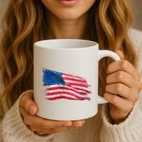 American Flag Independence Day Coffee Mug thumb 3