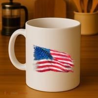 American Flag Independence Day Coffee Mug thumb 4