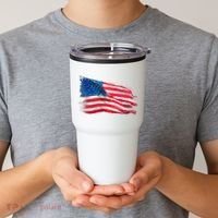 American Flag Independence Day Tumbler thumb 2