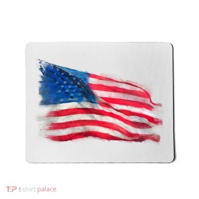 American Flag Independence Day Mousepad