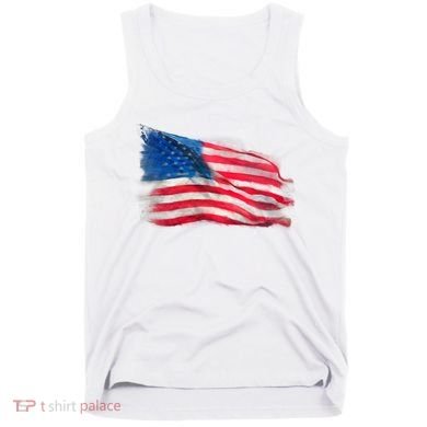 American Flag Independence Day Tank Top