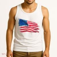American Flag Independence Day Tank Top thumb 3