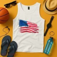American Flag Independence Day Tank Top thumb 4