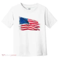 American Flag Independence Day Toddler T-Shirt thumb 0