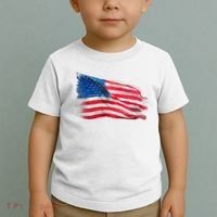 American Flag Independence Day Toddler T-Shirt thumb 2