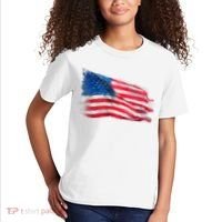 American Flag Independence Day Kids T-Shirt thumb 2