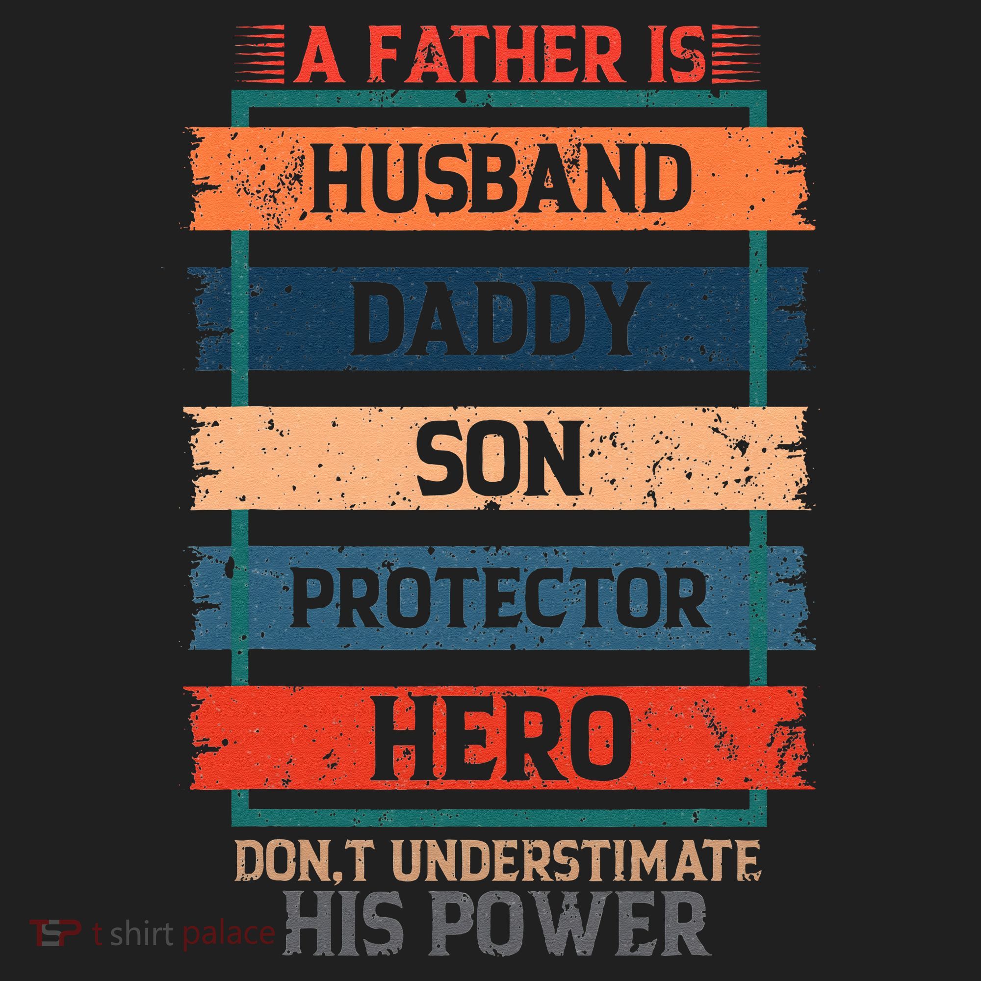 A Father Is Husband Daddy Son Protector Hero Fathers Day Tumbler