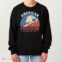 American Freedom Independence Day Women's Sweatshirt thumb 0