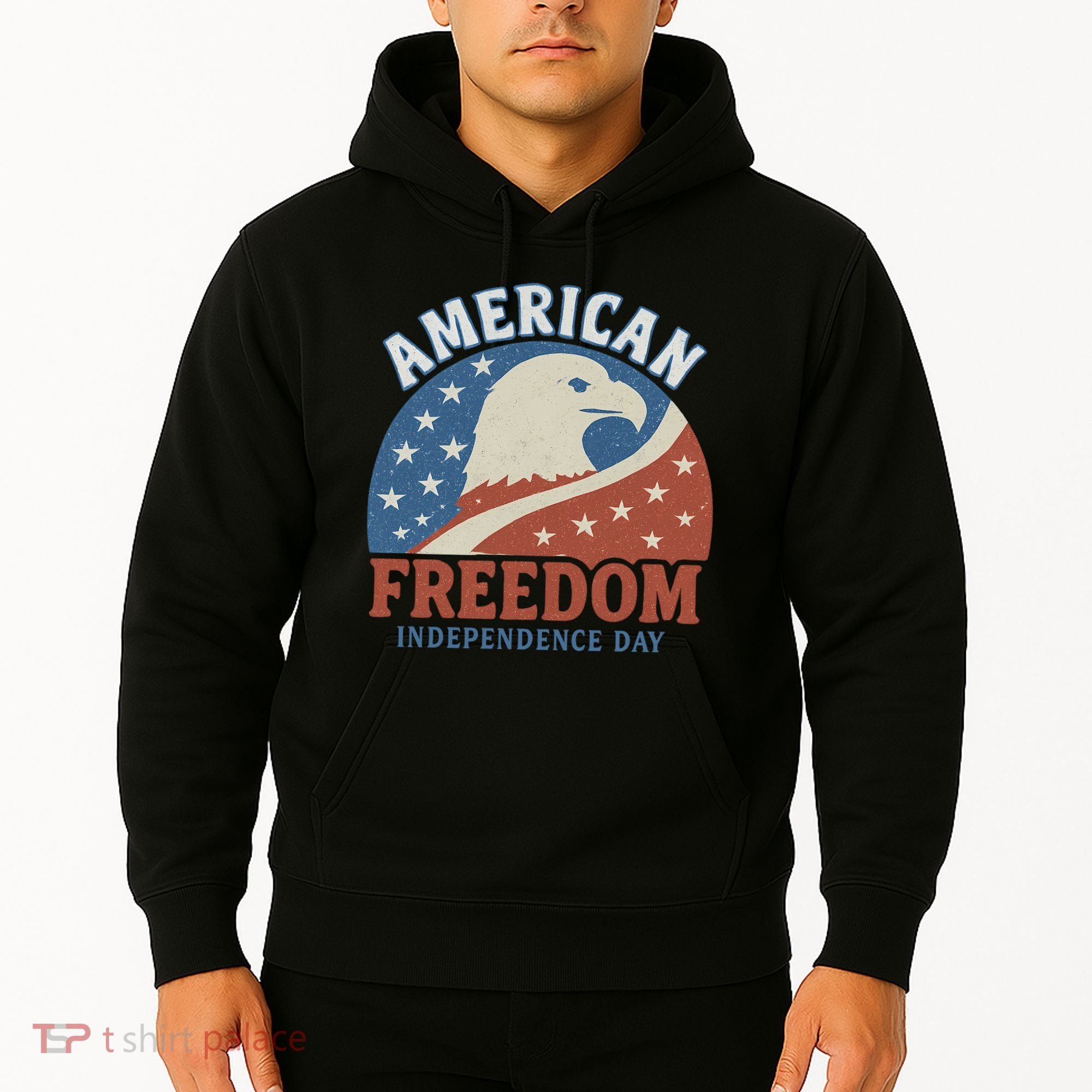 American Freedom Independence Day Hoodie