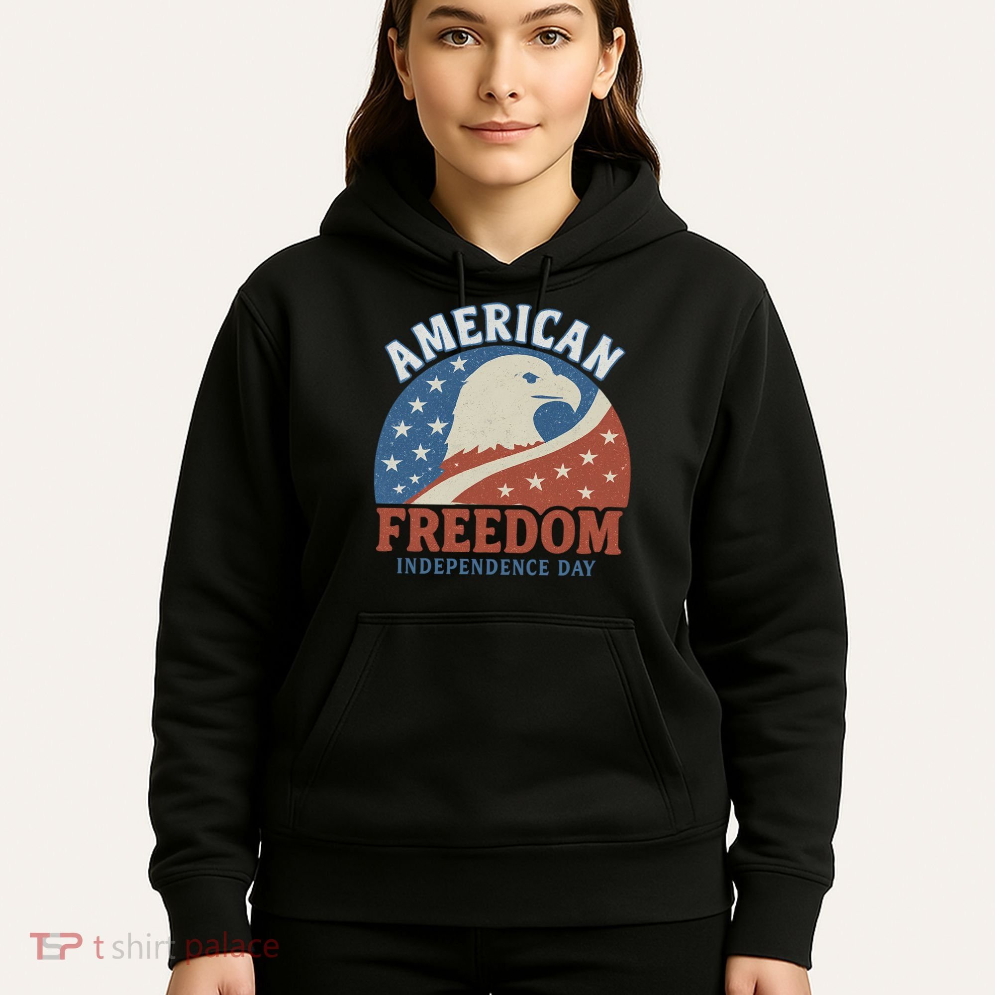 American Freedom Independence Day Hoodie