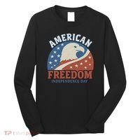 American Freedom Independence Day Long Sleeve Shirt thumb 0