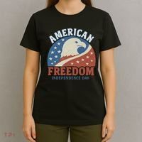 American Freedom Independence Day T-Shirt thumb 4