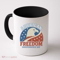 American Freedom Independence Day Coffee Mug thumb 0