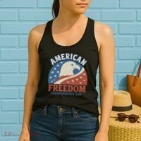 American Freedom Independence Day Women's Tank Top thumb 2