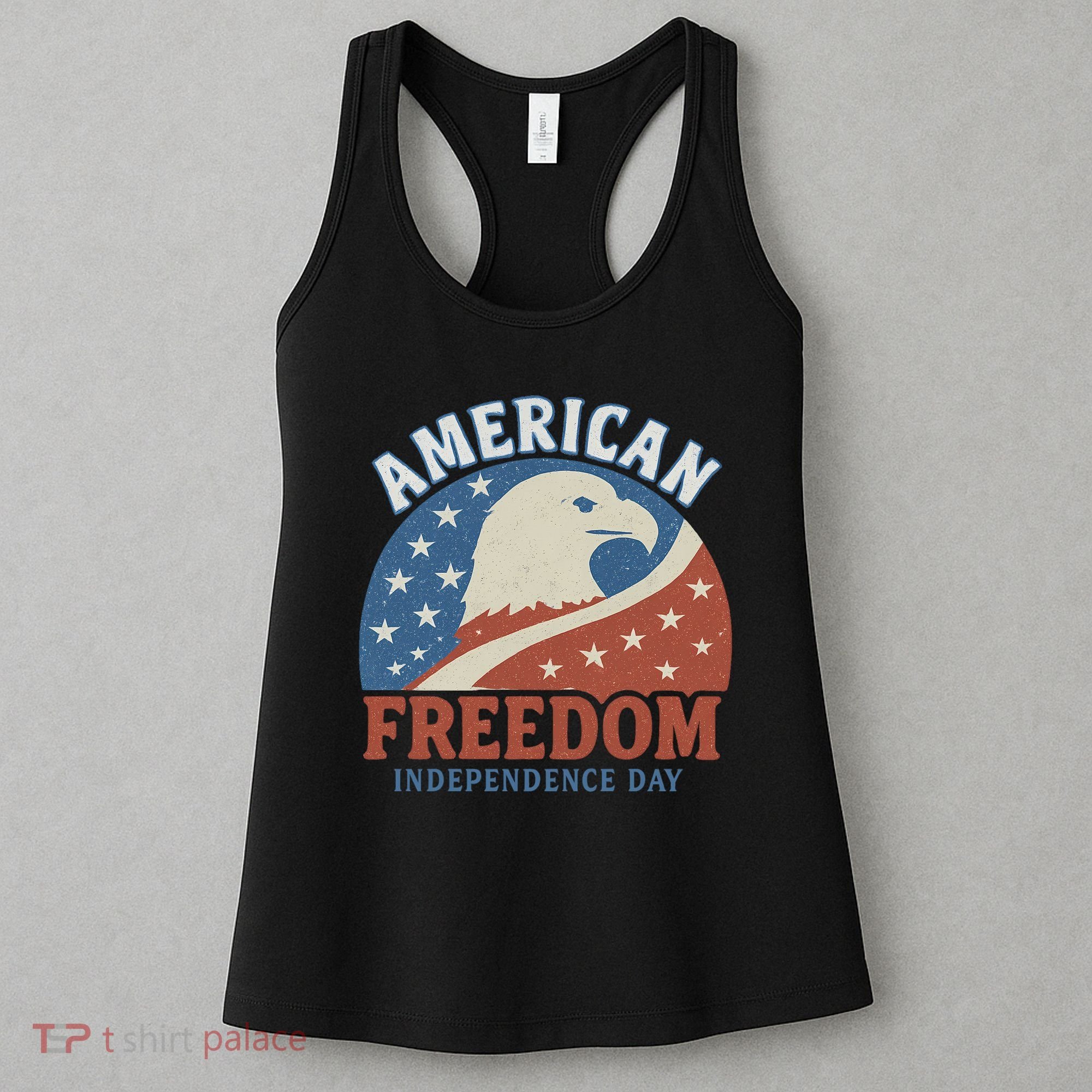 American Freedom Independence Day Women's Tank Top