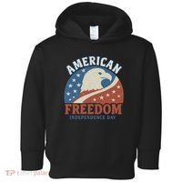 American Freedom Independence Day Toddler Hoodie thumb 0
