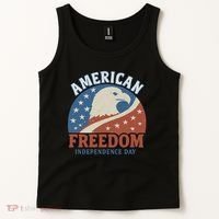 American Freedom Independence Day Tank Top thumb 2