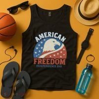 American Freedom Independence Day Tank Top thumb 4