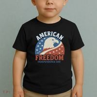 American Freedom Independence Day Toddler T-Shirt thumb 2