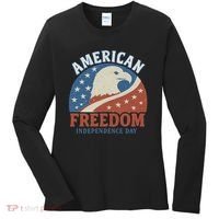 American Freedom Independence Day Women's Long Sleeve Shirt thumb 0