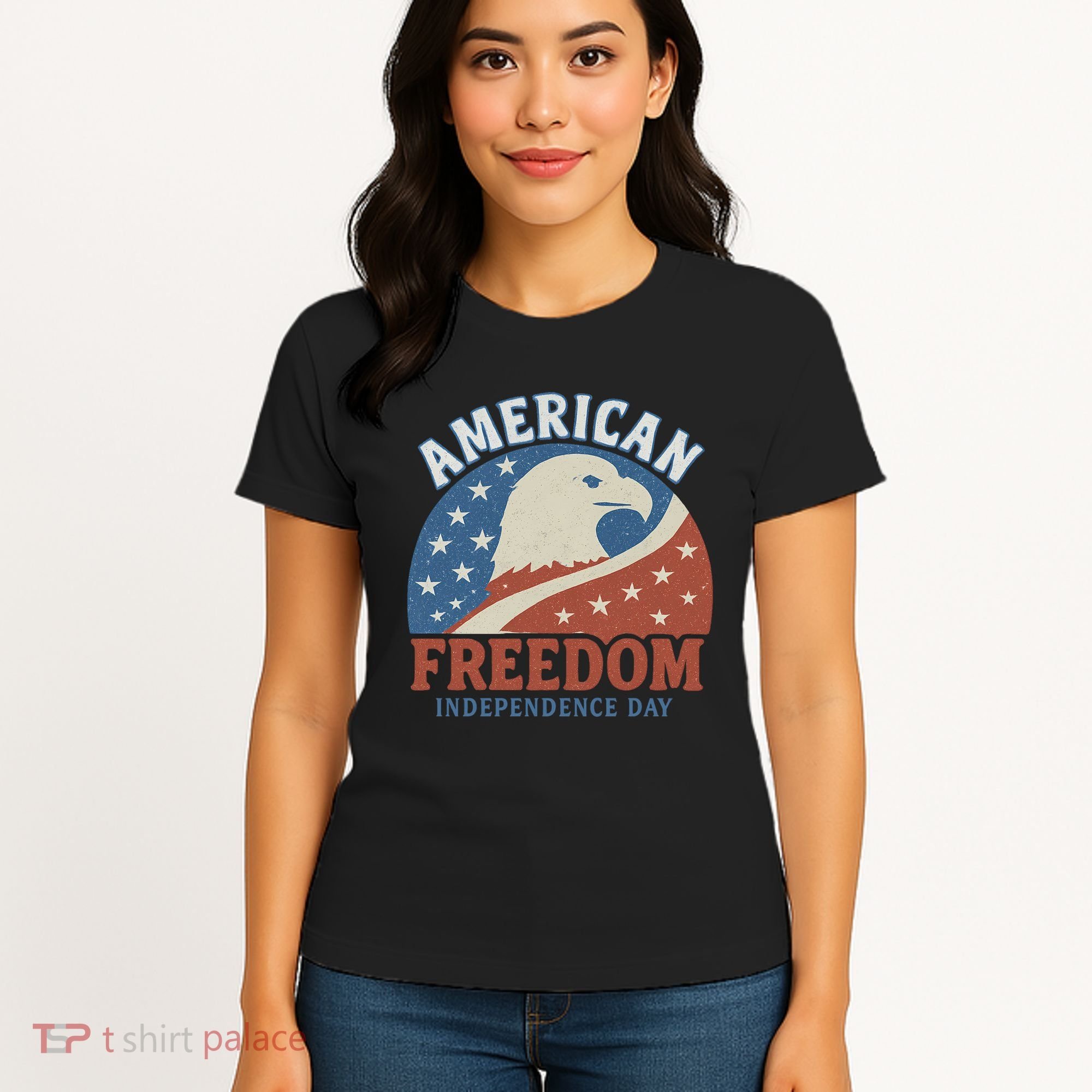 American Freedom Independence Day Women's T-Shirt