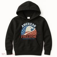 American Freedom Independence Day Kids Hoodie thumb 0