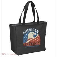 American Freedom Independence Day Tote Bag thumb 2