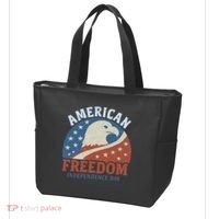 American Freedom Independence Day Tote Bag thumb 3