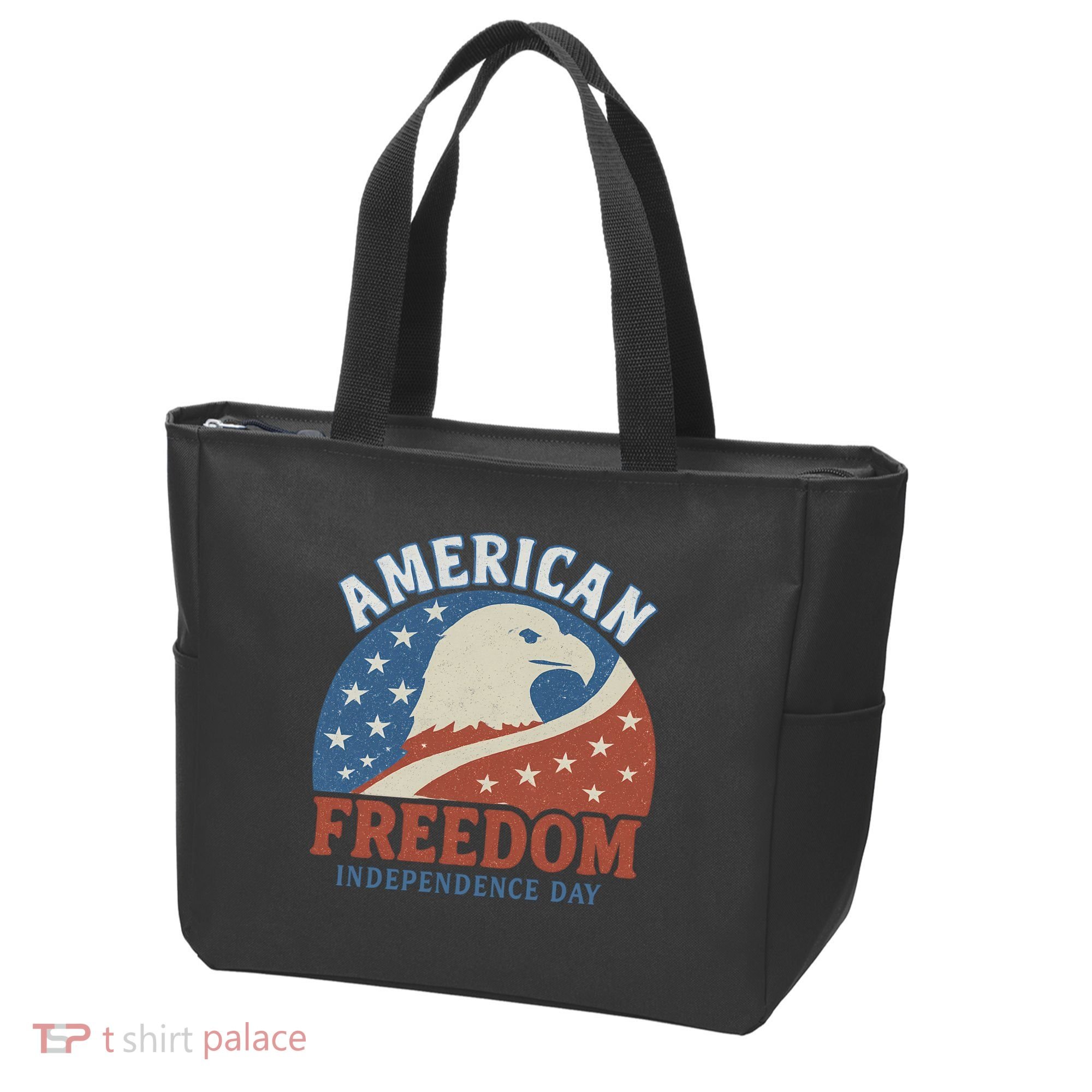 American Freedom Independence Day Tote Bag