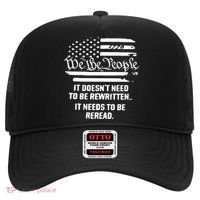 American Flag It Needs To Be Reread We The People Gift Hat thumb 0