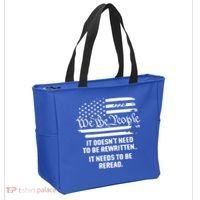 American Flag It Needs To Be Reread We The People Gift Tote Bag thumb 2