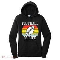 American Football Is Life Sunset Retro Sports Women's Hoodie thumb 0