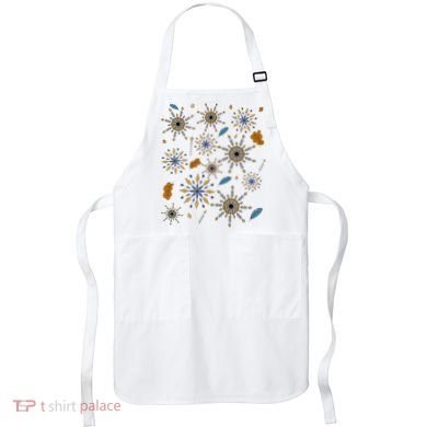 Autumn Fall Inspired Design Falling Leaves Nature Bird Apron