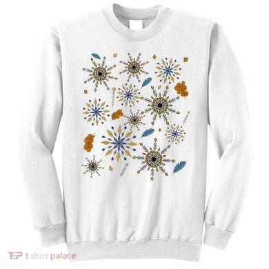 Autumn Fall Inspired Design Falling Leaves Nature Bird Sweatshirt