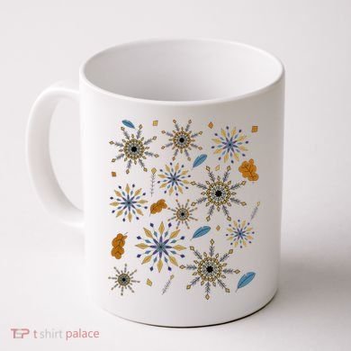 Autumn Fall Inspired Design Falling Leaves Nature Bird Coffee Mug